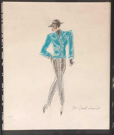 yves saint laurent the knickerbocker draw|yves saint laurent artwork.